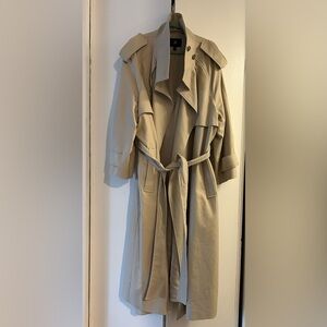 Banana Republic Italian twill trench coat XL